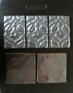 209-11 4x6 Hiedra Deco & 6x6 Metallic Field Tile