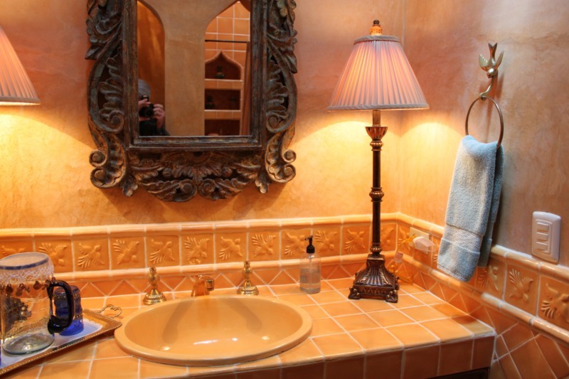 Handmade Tile and Sink Basin