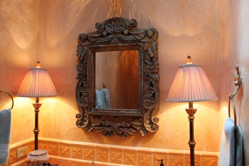 Handmade Tile Debossed Bird in Flight 