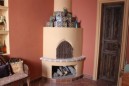 Santa Fe Bedroom Fireplace