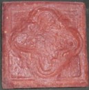 Moroccan Fire Quatrefoil 4x4